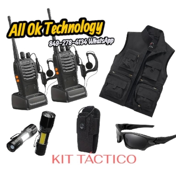 Renta alquiler de radios de comunicación kit tÁctico completo  para ev