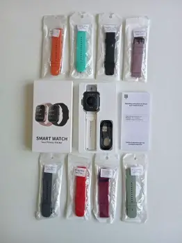 Smartwatch gloryfit con 9 correas