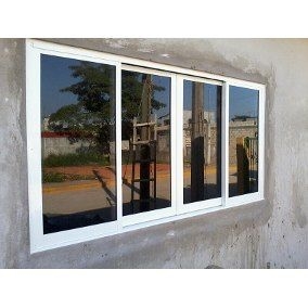 Ventanas corredizas de aluminio y vidrio