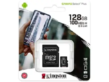 Memoria micro sd 128gb kingston