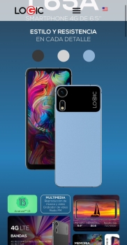 Celular logic l65a 864gb