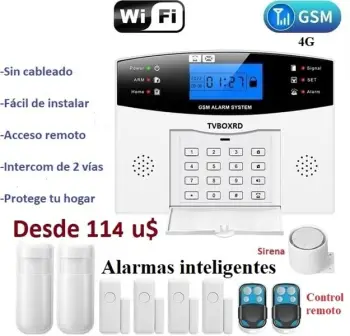 Alarmas inteligentes para proteger tu casa o negocio sin cables