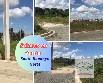 Solares en venta en villa mella santo domingo norte