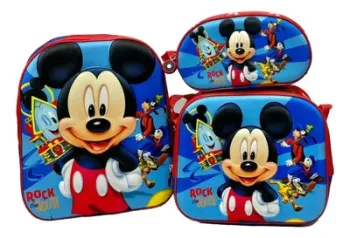 Mochila escolar de mickey mouse