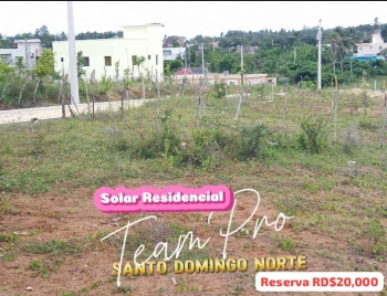 Vendo solar con titulo en villa mella