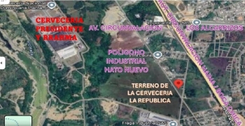 Vendo terreno de 2000 mt2 frente al polgono industrial hato nuevo serv