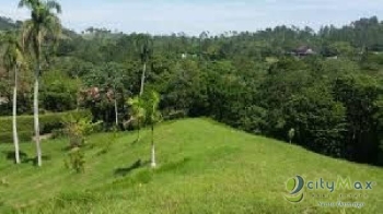 Citymax santo domingo vende terreno en jarabacoa  en lugar hermoso y f