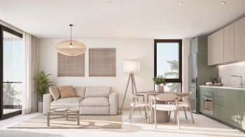 Apartamento de 2 habitaciones en venta en the reef las terrenas.
