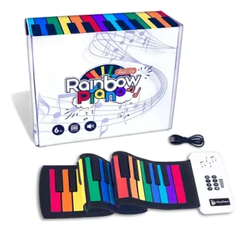 Piano electrico recargable de música