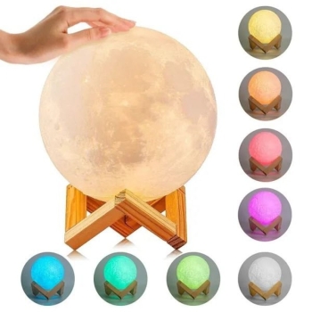Lámpara lunar con humidificador  en santo domingo este