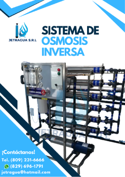 Sistema de osmosis industrial