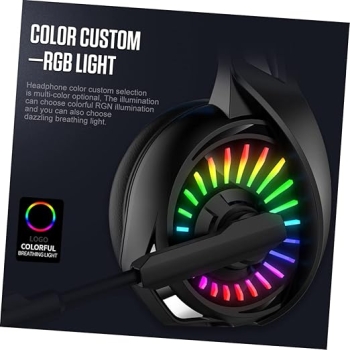 Auriculares gamer gamin g2 con microfono y luz led