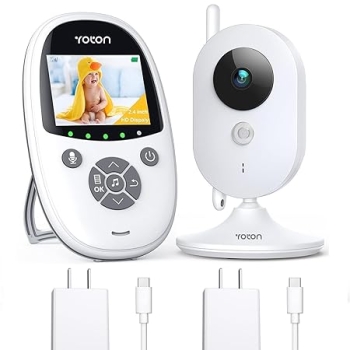 Yoton monitor de cámara para bebé – seguridad y tranquilidad sin wifi