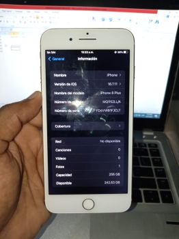 Iphone 8 plus 256gb