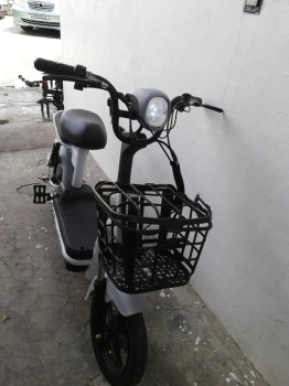 Bicicleta patineta scotter electrica de 2 asientos