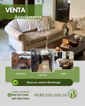 Apartamento clÁsico en gazcue – vista al mar