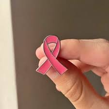 Pin lazo roza contra el cancer