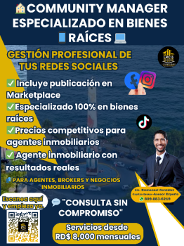 ???? community manager para agentes inmobiliarios