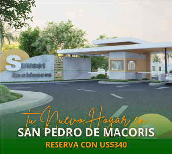 Solares disponibles residencial sunset- san pedro de macorís