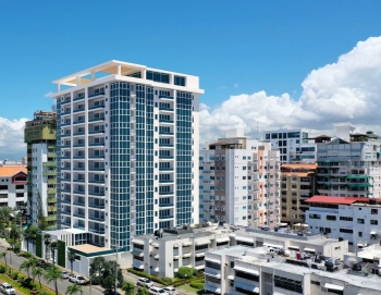 Fascinante torre en bella vista santo domingo con alta plusvalia