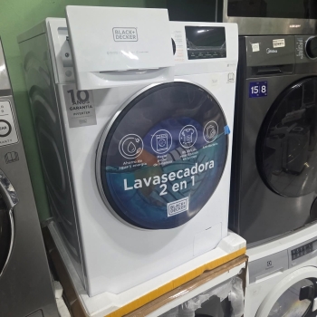 Lavadora secadora automatica