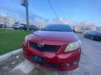 Toyota corolla 2009 le el full. asentos de leather crema
