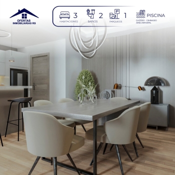 Tu nuevo hogar con piscina terraza y seguridad 24/7