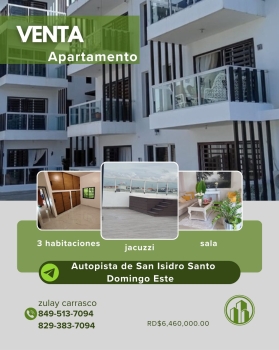 Apartamento en venta – urbanización fernández oriental autopista de sa