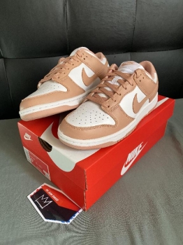 Tenis teni nike dunk low rose whisper original originales sneakers