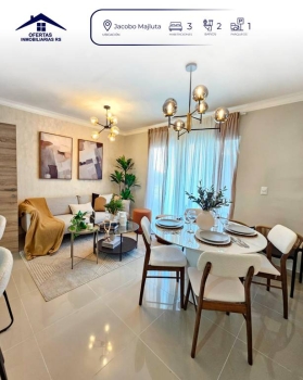 Proyecto residencial con piscina y gimnasio en santo domingo norte