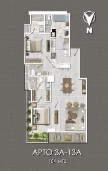 Apartamento en venta arroyo hondo viejo santo domingo