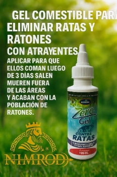 Gel comestible para ratas y ratones