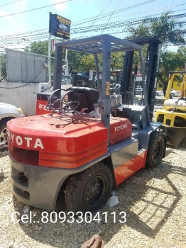 Montacarga toyota glp de 4
