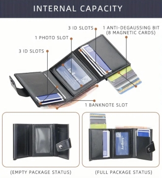 Billeteras para hombres y mujeres con protección rfid santiago