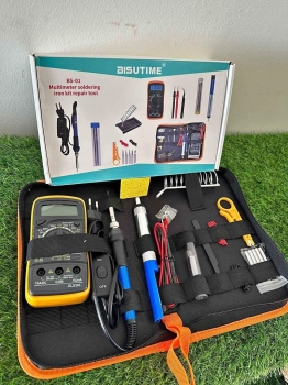 Kit de soldadura en la vega