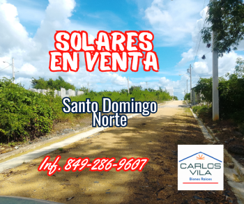 Solares en venta en villa mella santo domingo norte