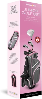 Juego de palos de golf junior para niños powerbilt