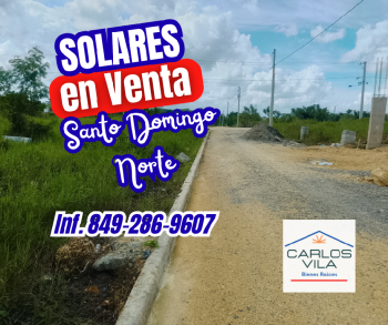 Solares en venta en villa mella santo domingo norte