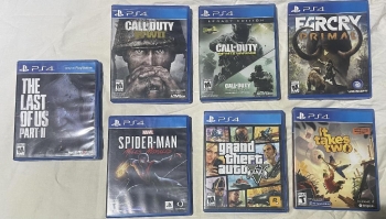 Lote de juegos ps4 y ps5 en venta