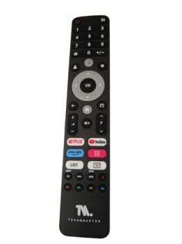 Control remoto para televisores tecnomaster smart tv