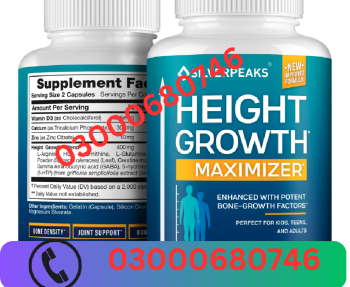 Height growth maximizer price in sialkot 03000680746