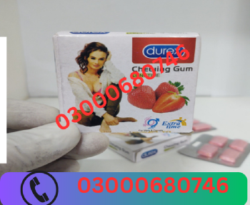 Durex chewing gum long time for male  female price in gujranwala 03000
