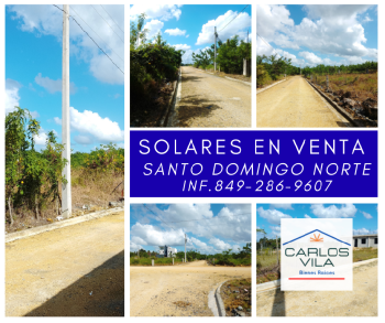 Solares en venta en villa mella santo domingo norte