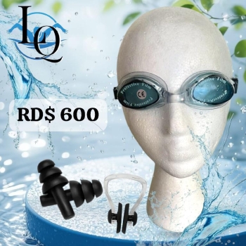 Kit se lentes de natación