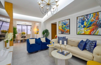 Apartamento en alquiler 2do nivel con terraza 2 hab