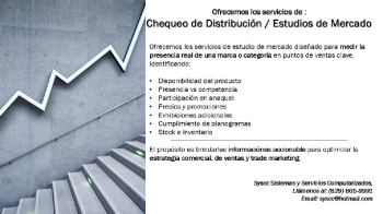 Estudios de mercados - chequeo de distribucion