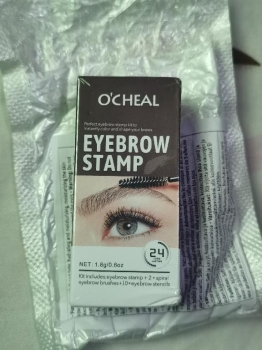 Estampado sellos para cejas - canas y entradas. disponible