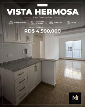 Vendo apartamento en vista hermosa santo domingo este