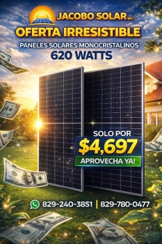 Oferta irresistible en paneles solares