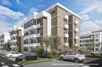 Apartamentos de 2 a 3 habitaciones en la avenida jacobo majluta